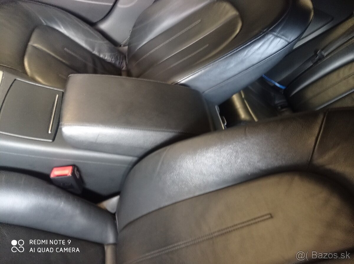 Sedadlá Audi A6 c7 kožené, predné sú vyhrievané - 3