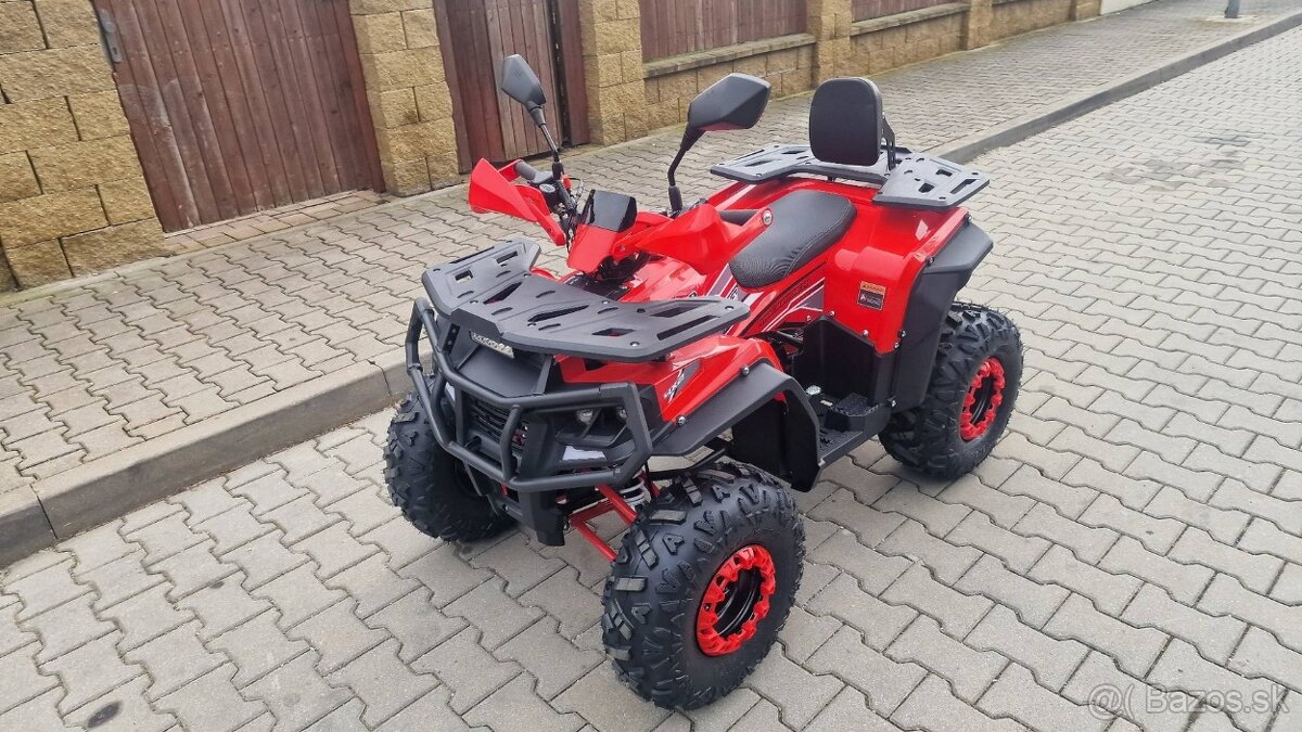 Dětská čtyřtaktní čtyřkolka ATV RockRider 125ccm cervena
