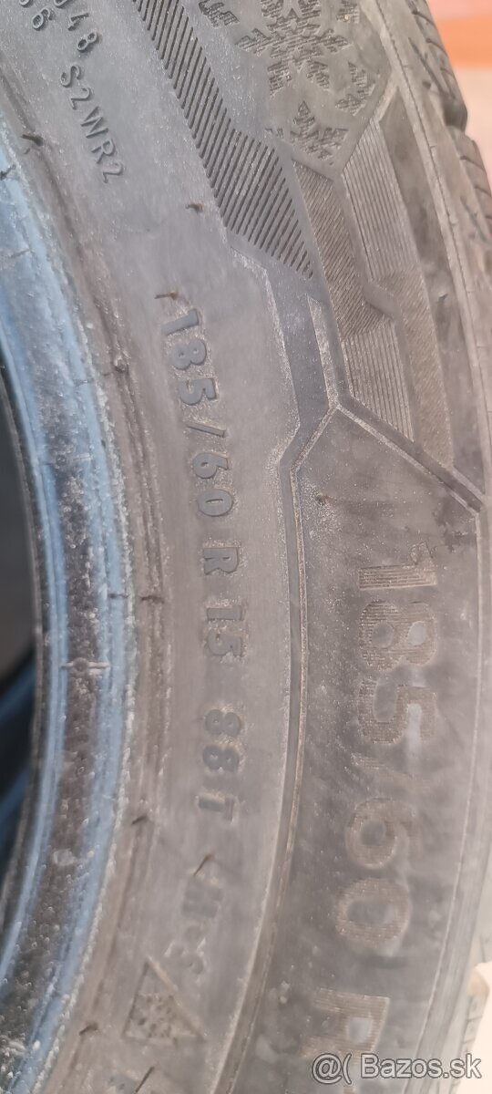 Predám zimné pneumatiky 185/65 R15 - 3