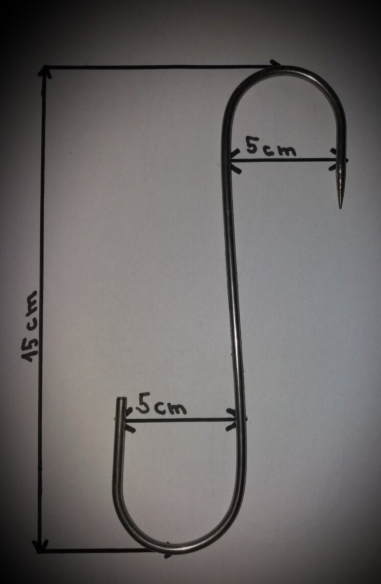 Nerezové Háčiky Na Udenie Čitaj Popise Osobné Aj Postou - 3