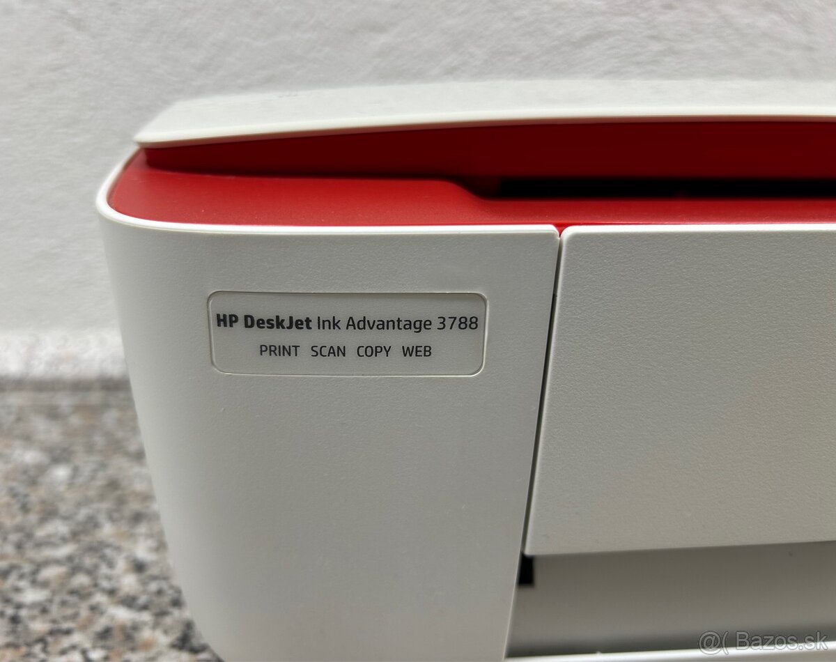 Predám HP DeskJet Ink Advantage 3788 All-in-One - 3