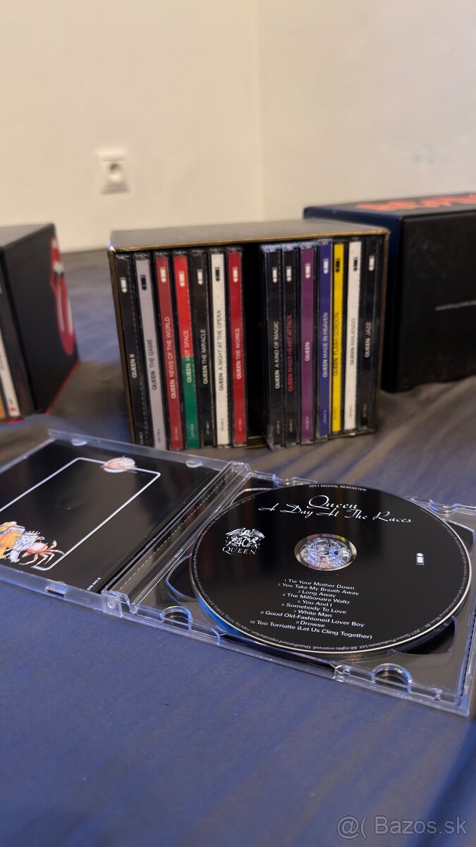 Zberateľské CD Box Sety – Queen, AC/DC, Maiden, Stones - 3