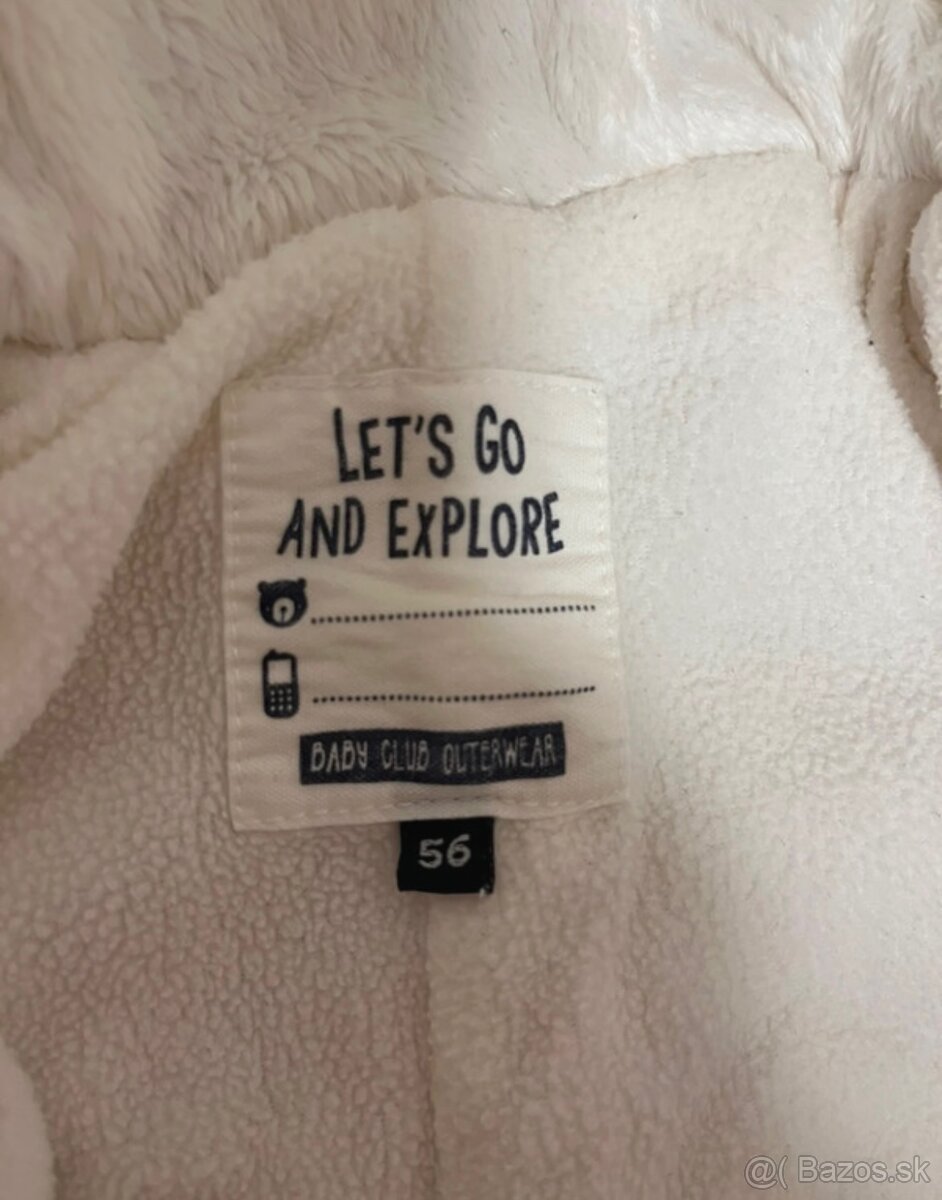 Jesenné/zimné overaly pre bábatko č. 56-62/68 - 3