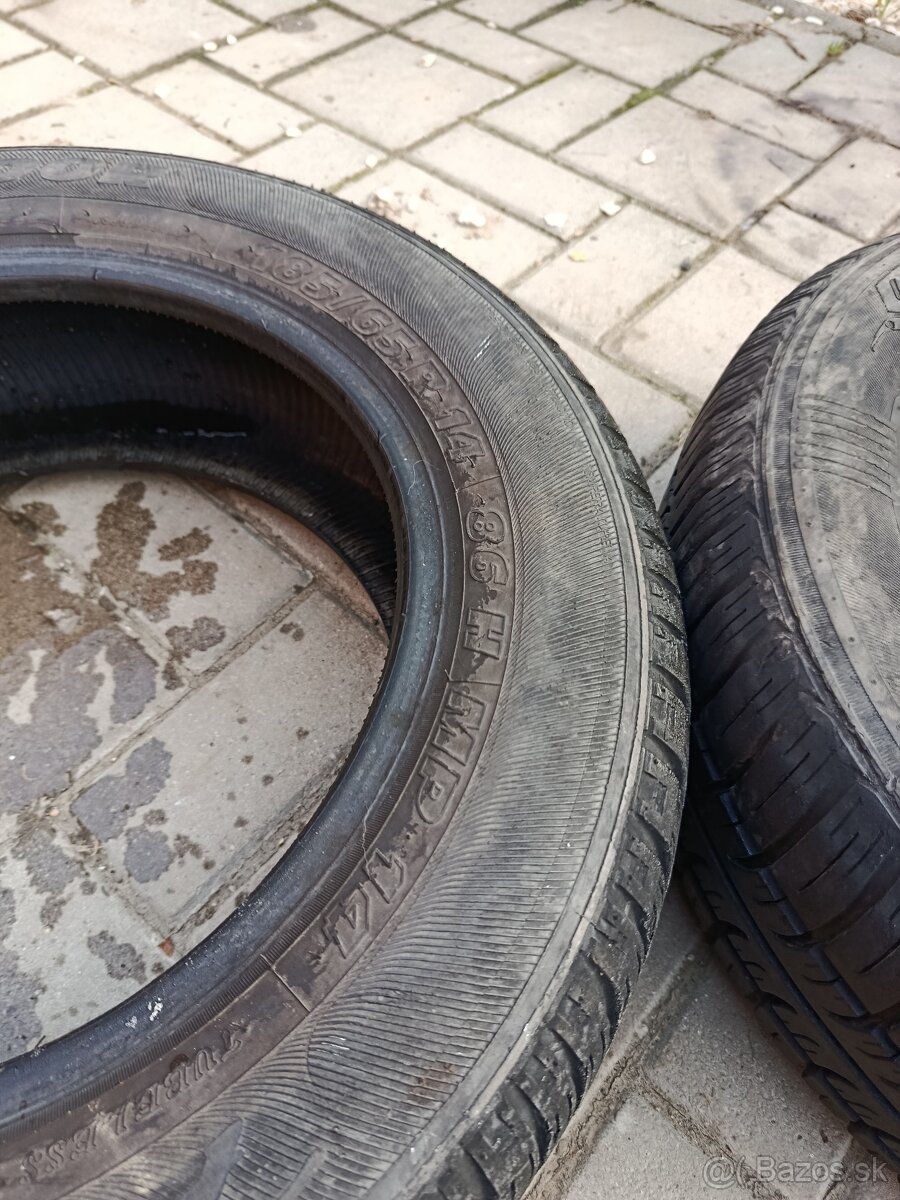4ks letnych pneumatik185/65R14 - 3
