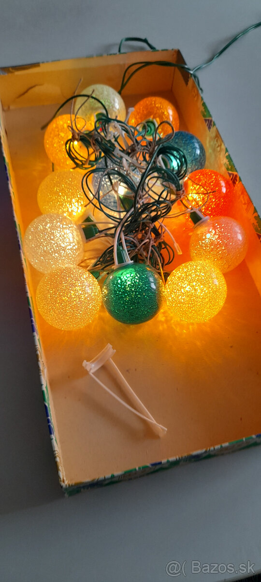 Retro vianočné osvetl. stromčeka - Zlatokov Trenčín - 3