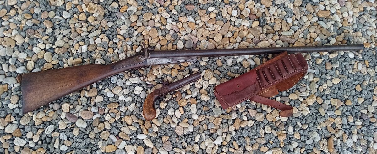 Starožitna brokovnica z 19. storočia - 3