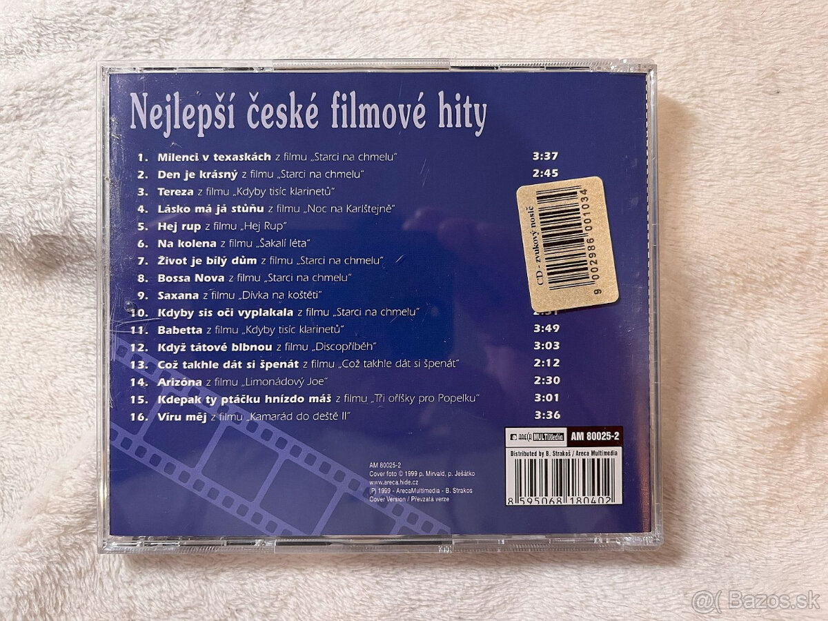 CD - Nejlepší české filmové hity - 3