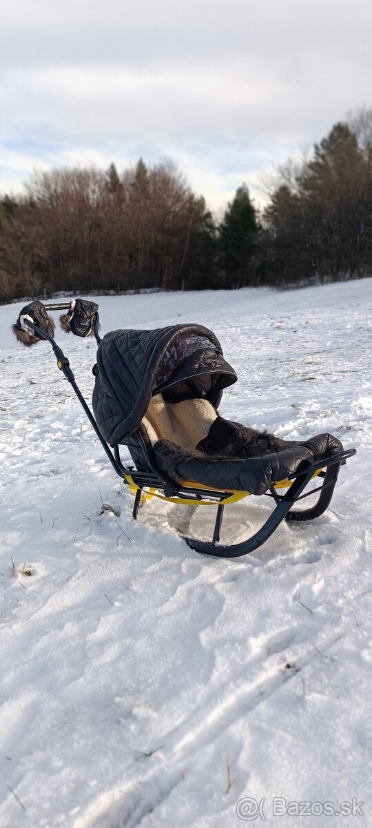 Predám detské sánky s fusakom - 3