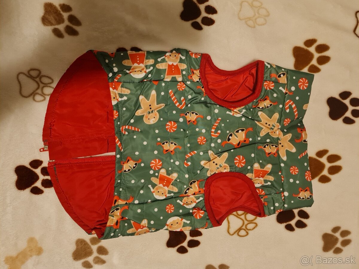 Vianočná bunda pre psíka - 3