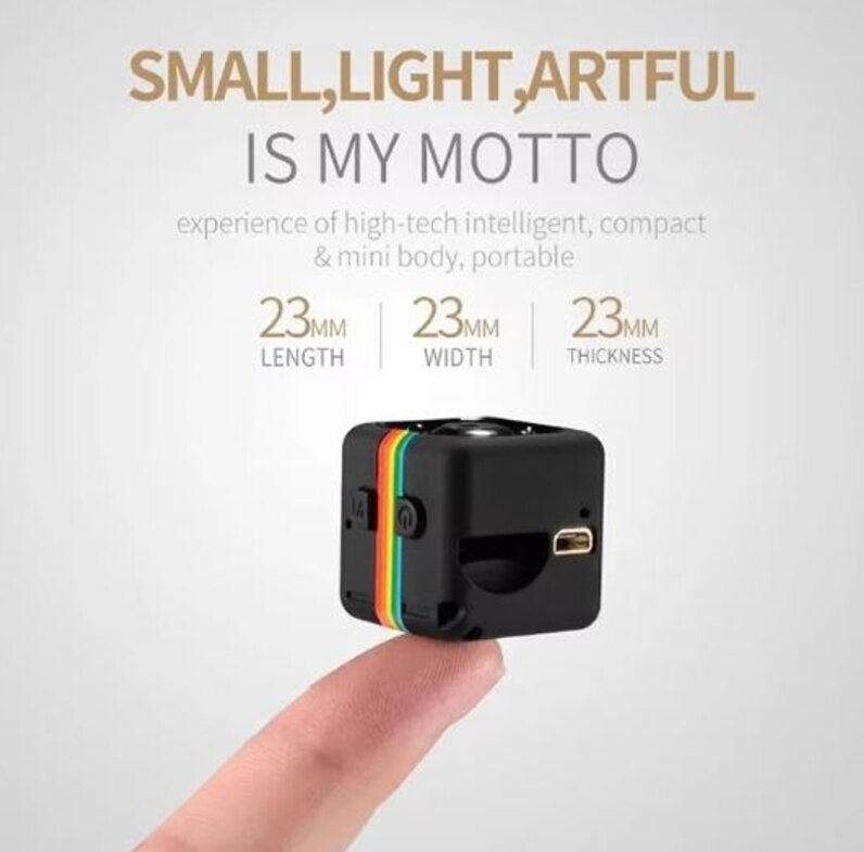 Nova mini kamera s nadstavcami so vstavanou batériou - 3