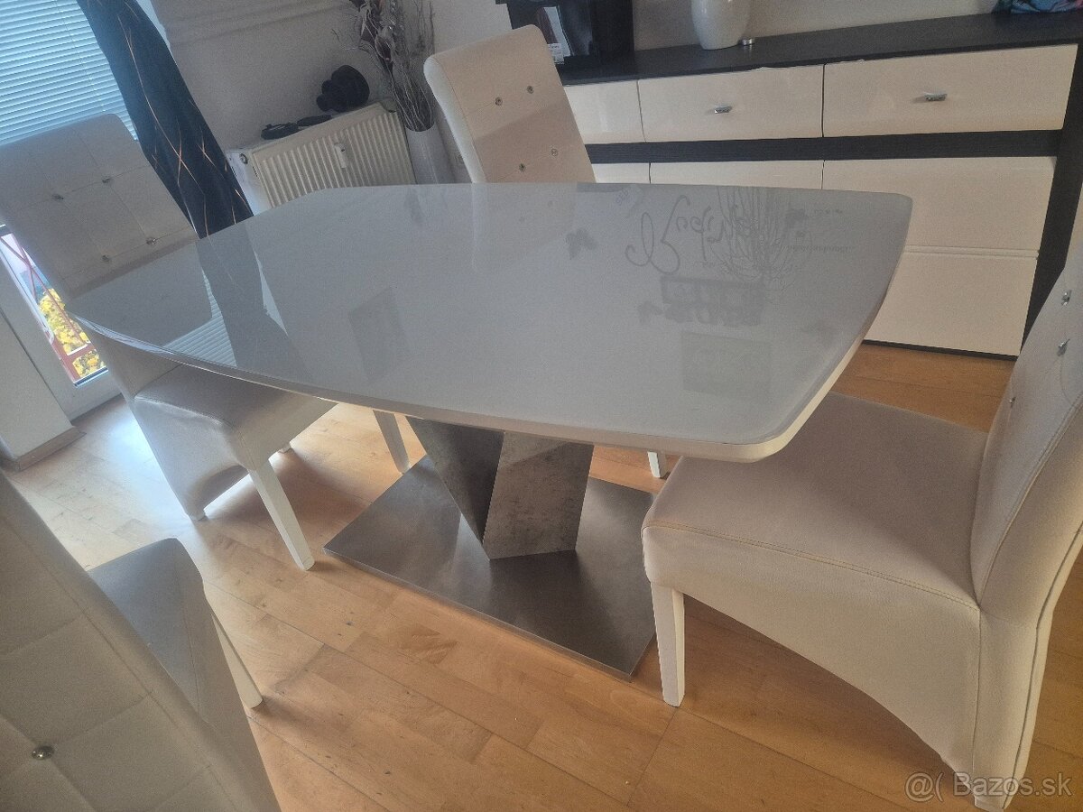 Jedálenský stôl stoličky krasny - 3