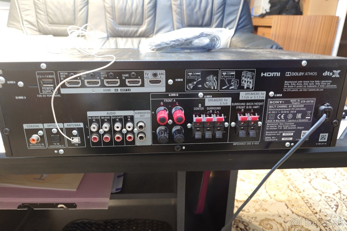AV receiver Sony STR‑DH790 - 7 kanál - 3
