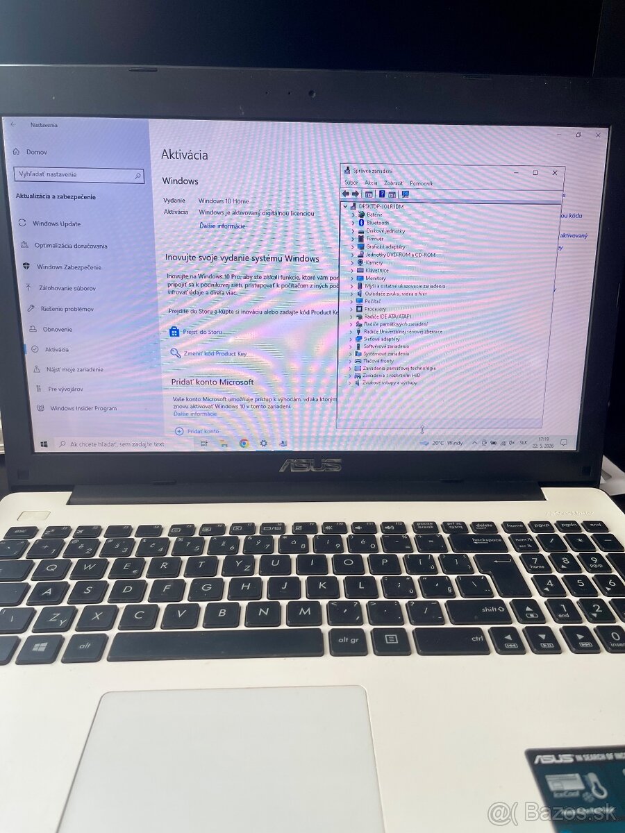 Predám notebook ASUS X553MA - 3