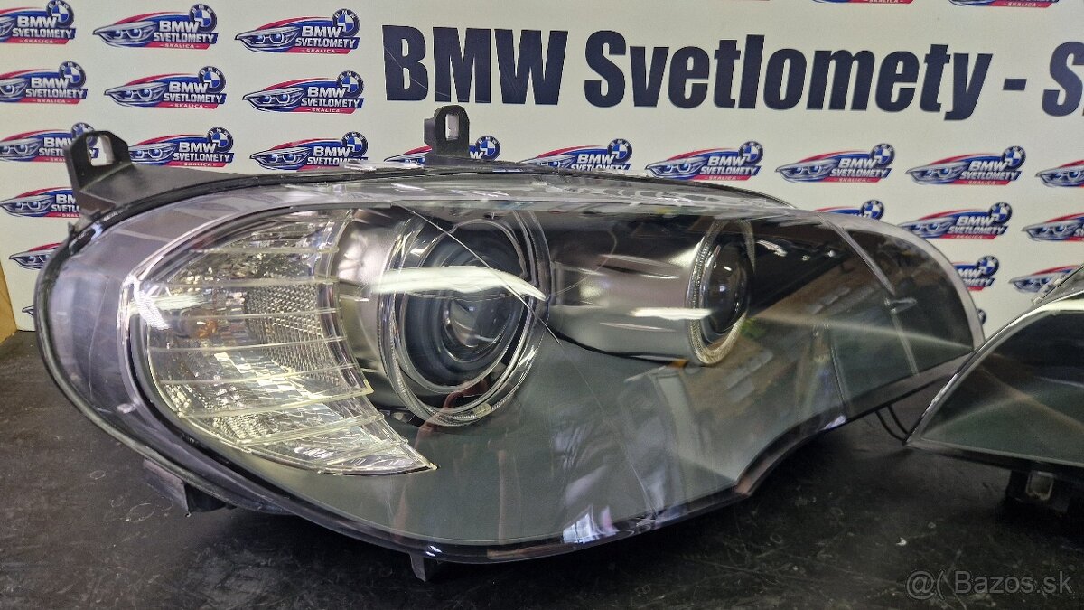 Repasované svetlomety BMW X5 E70 - 3