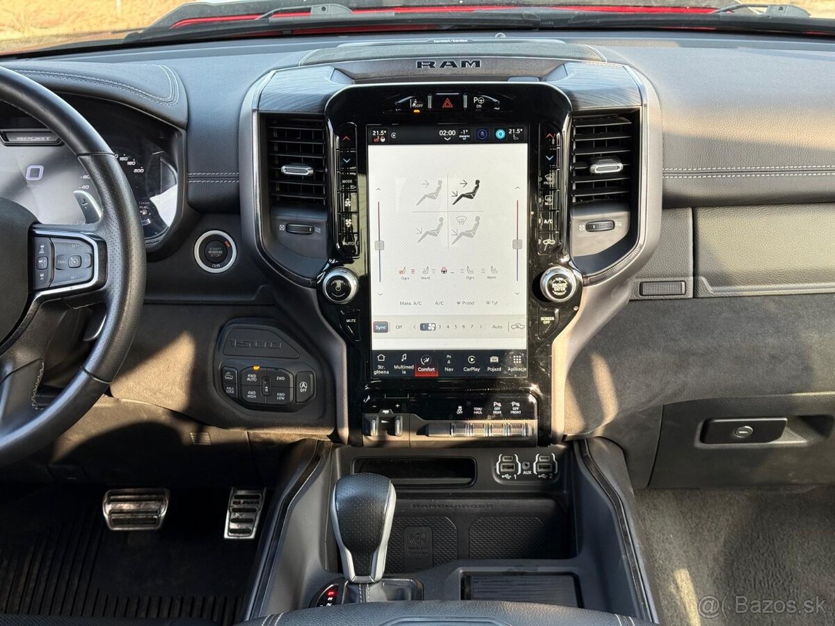 DODGE RAM 1500 5,7 HEMI 2022 GT 46 000 km NOVÁ CENA
