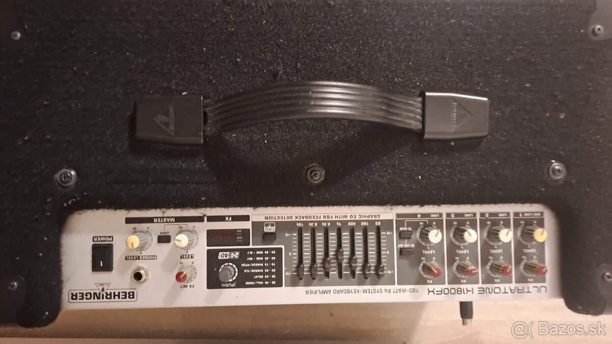 Predám - Behringer K 1800 FX ULTRATONE - 3