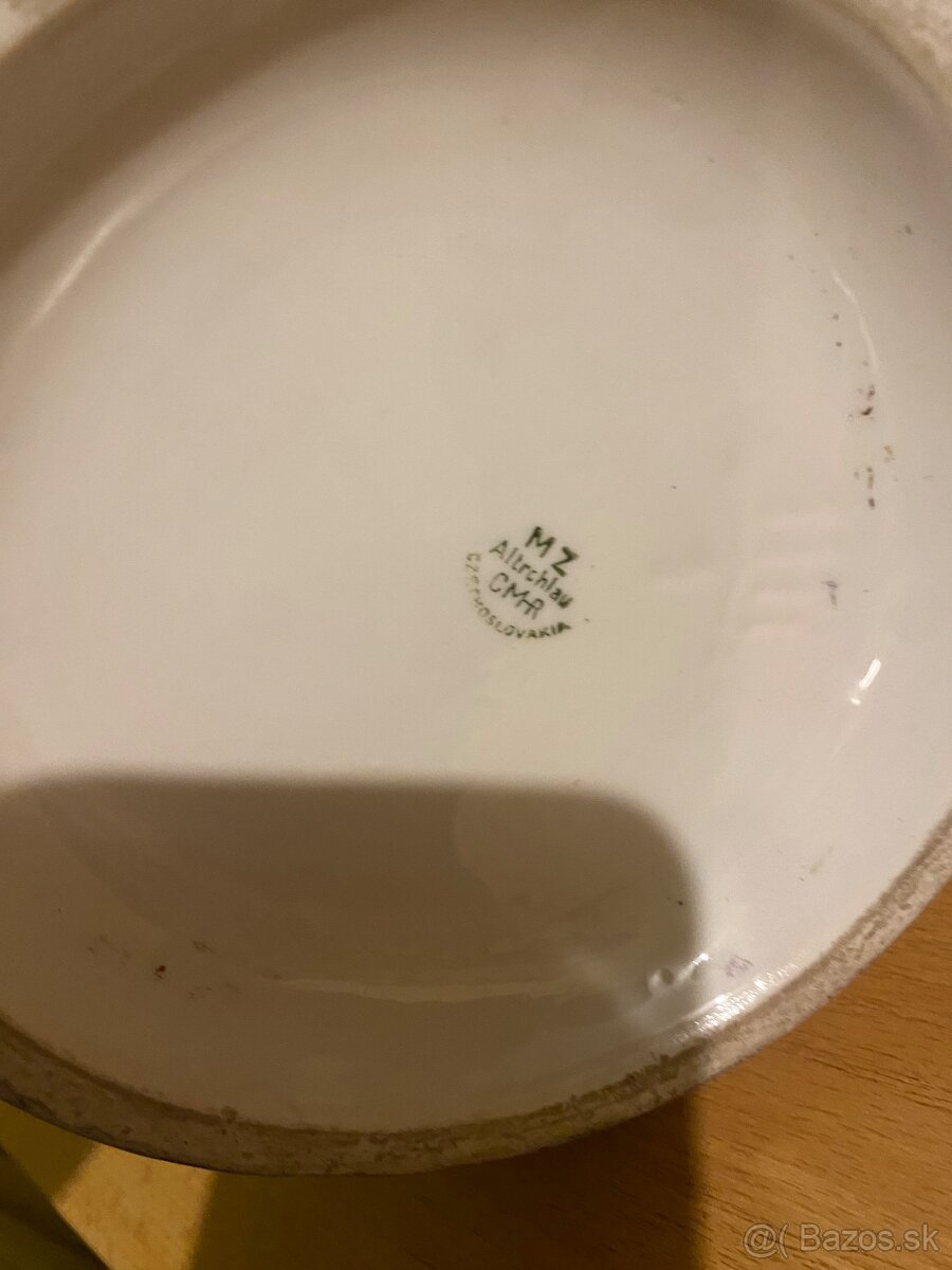 Starožitná vysoká váza - 3