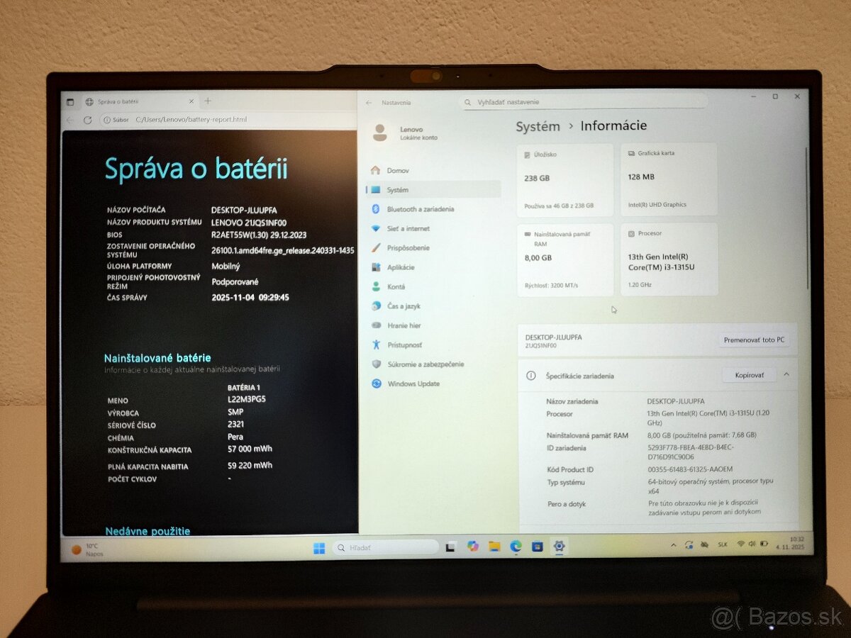 Lenovo ThinkPad E16 | i3-1315U | 8 → 32 GB RAM | 256 → 1 TB - 3
