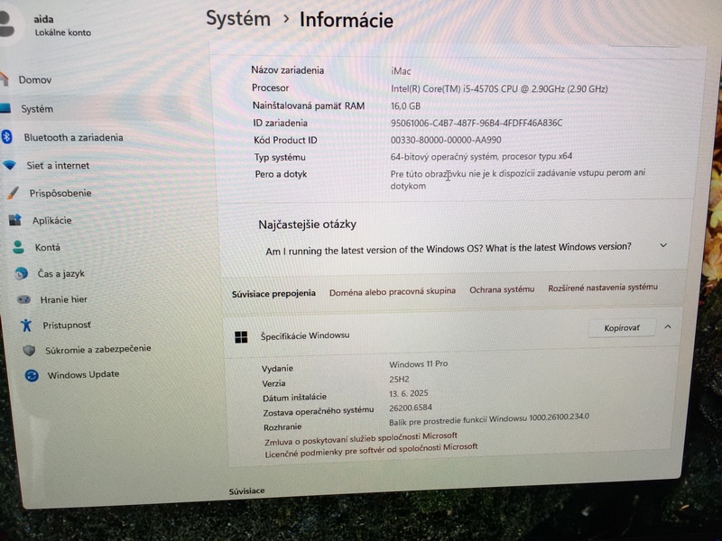 apple iMac 21.5 late 2013 16GB RAM NVMe SSD nVidia GT750M - 3