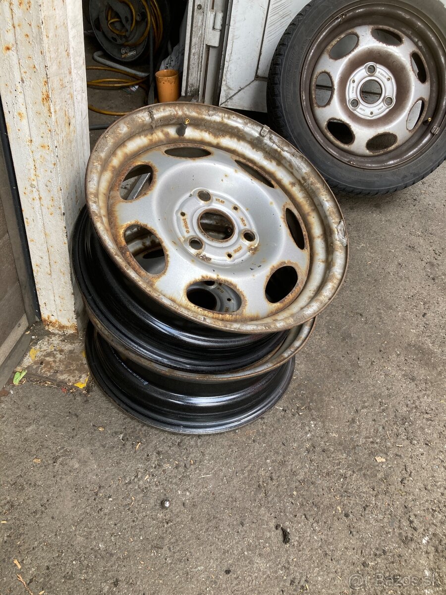 Smart Fortwo 451 - plechové disky - 3