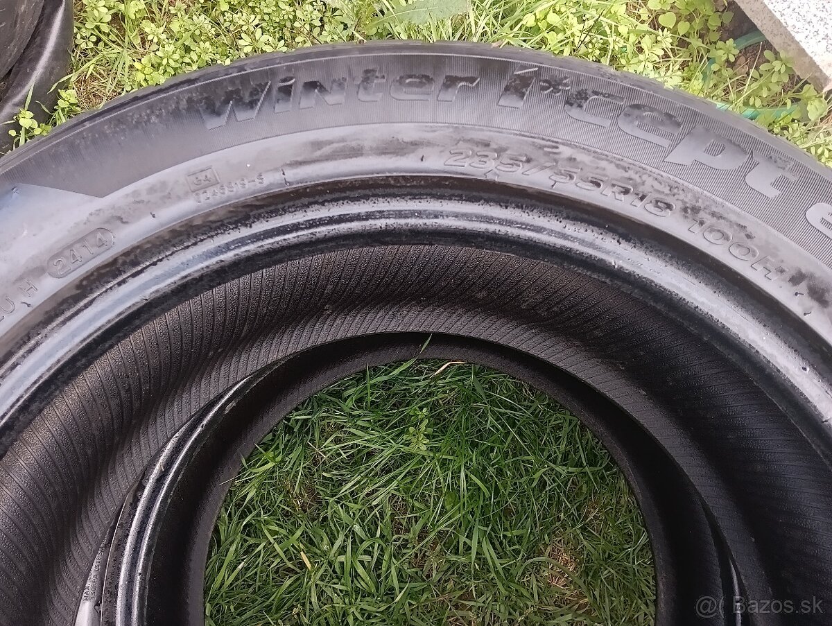 Zimné 4ks 235/55 R18 vzor 6 mm - 3