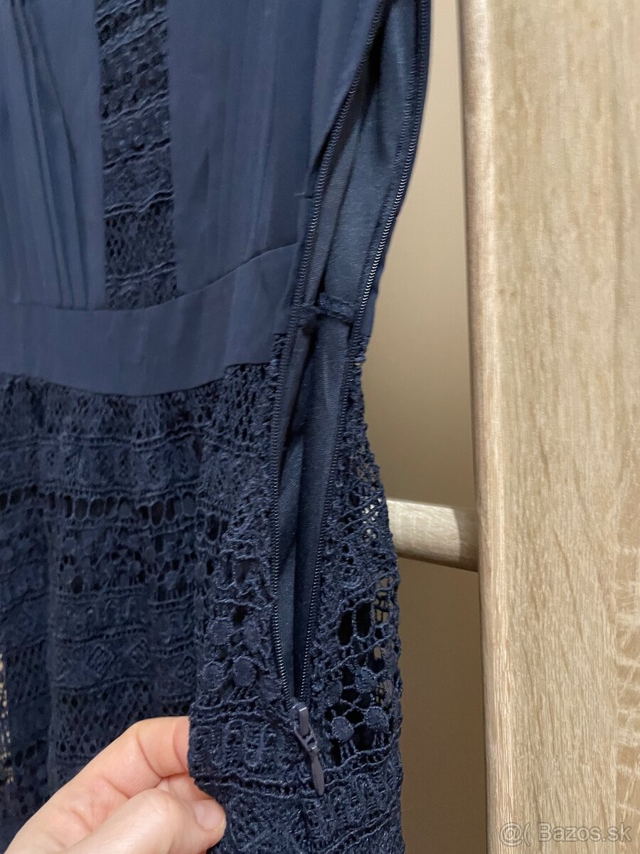 Predám modré šaty zn. Orsay veľ. 34 - 3