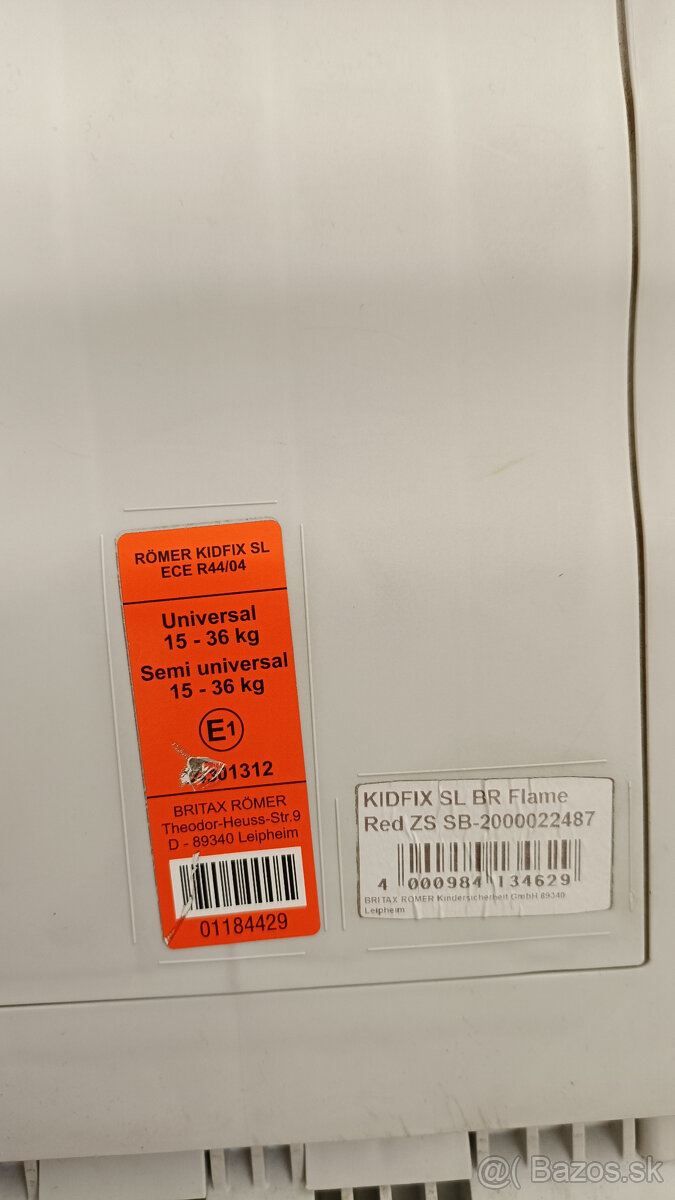 Autosedačky Romer Kidfix - 3