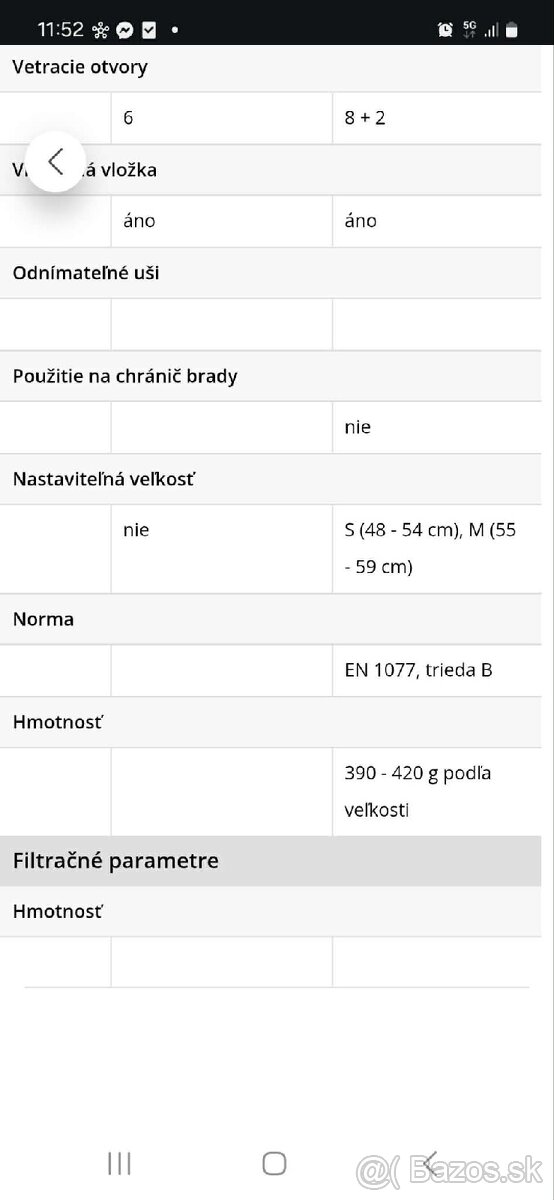 Detská prilba blizzard - 3