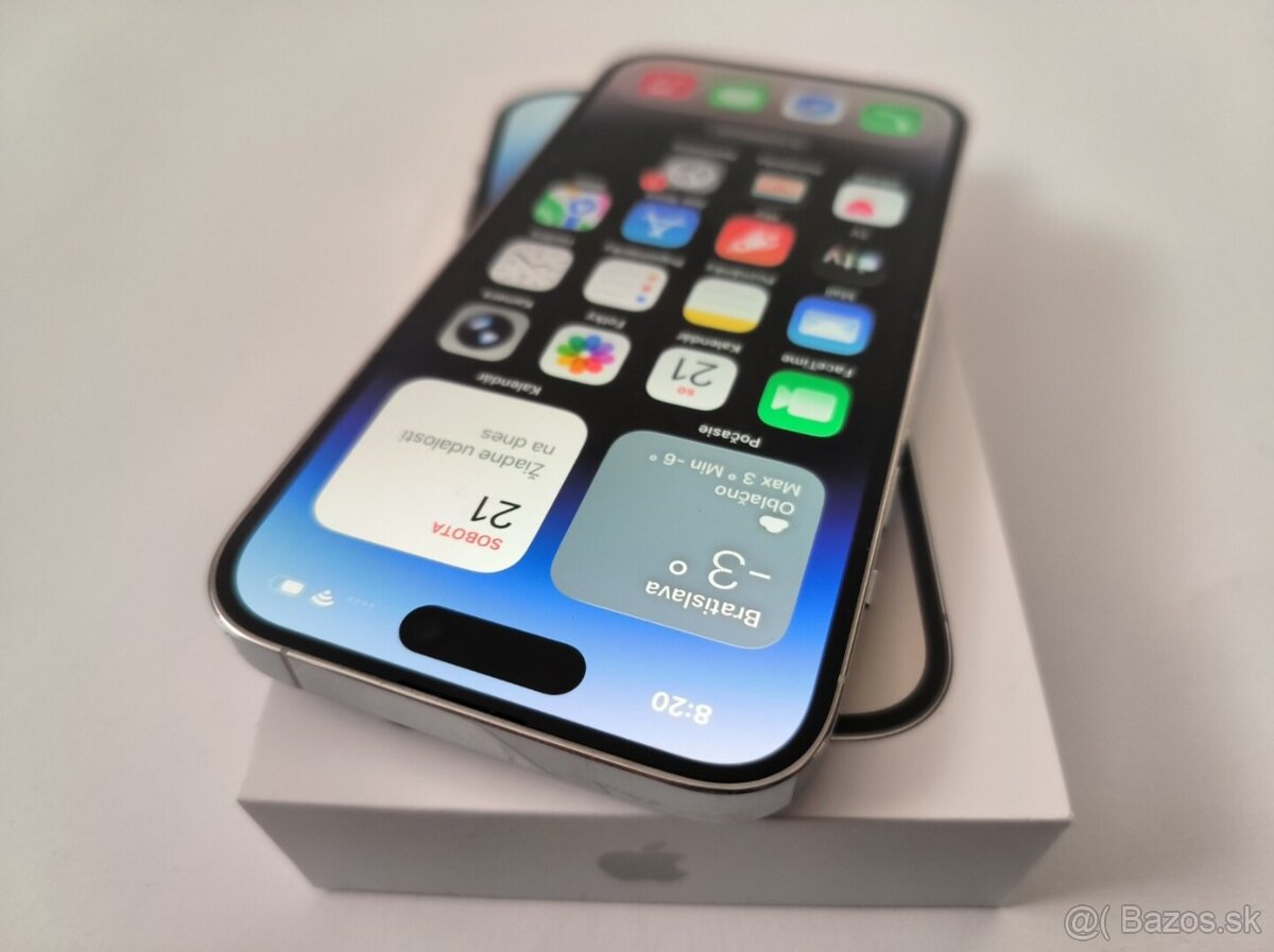 apple iphone 14 PRO 128gb Starlight / Batéria 100% - 3