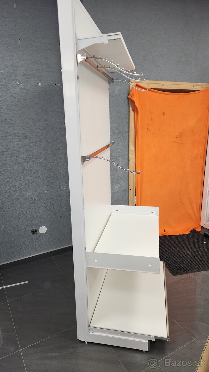 Regále policové, drazkovy panel, - 3