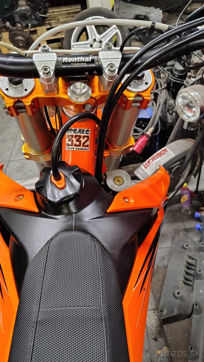 KTM SXF 350 2012 TONY CAILORI EDITION