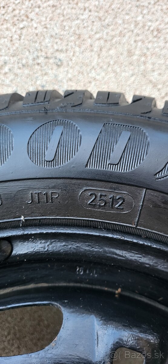 Zimné kolesá R14 – Goodyear UltraGrip – 50 € - 3