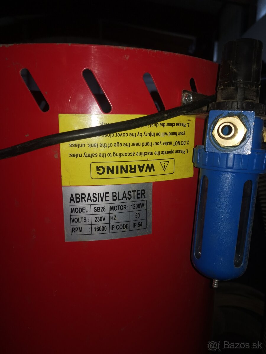 Injektorová pieskovačka s odsávaním - 3