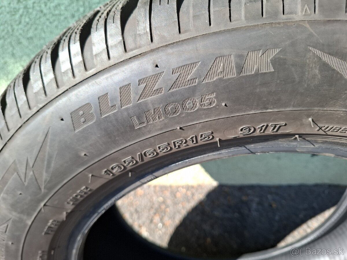 Bridgestone Blizzak 195/65 R15 - 3