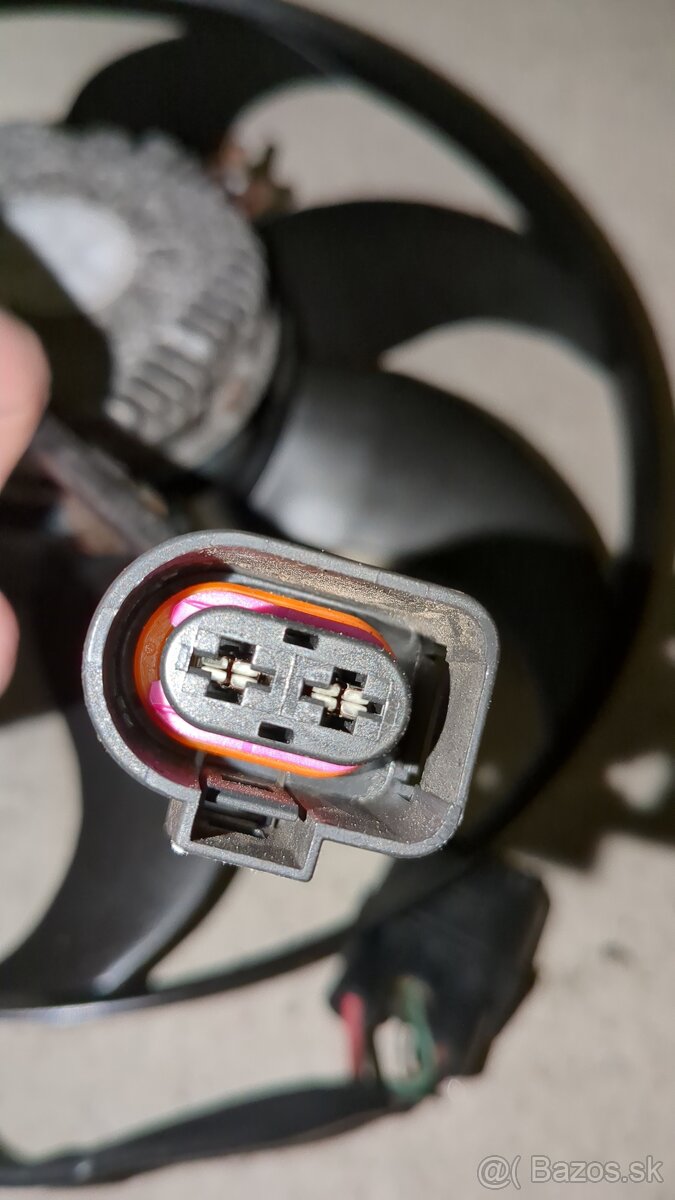 Ventilátor chladiča Brose VW group Original, treba opravit - 3