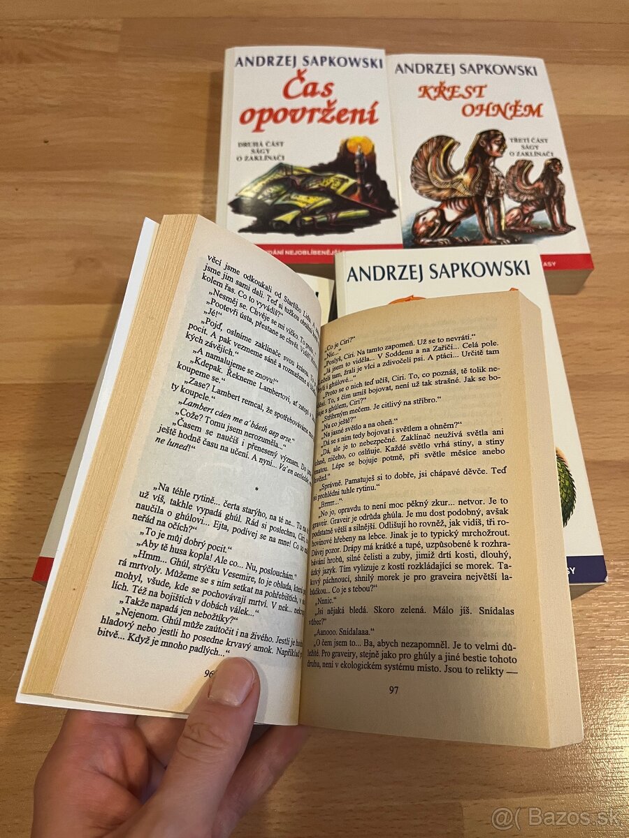 Zaklínač - komplet séria - 3