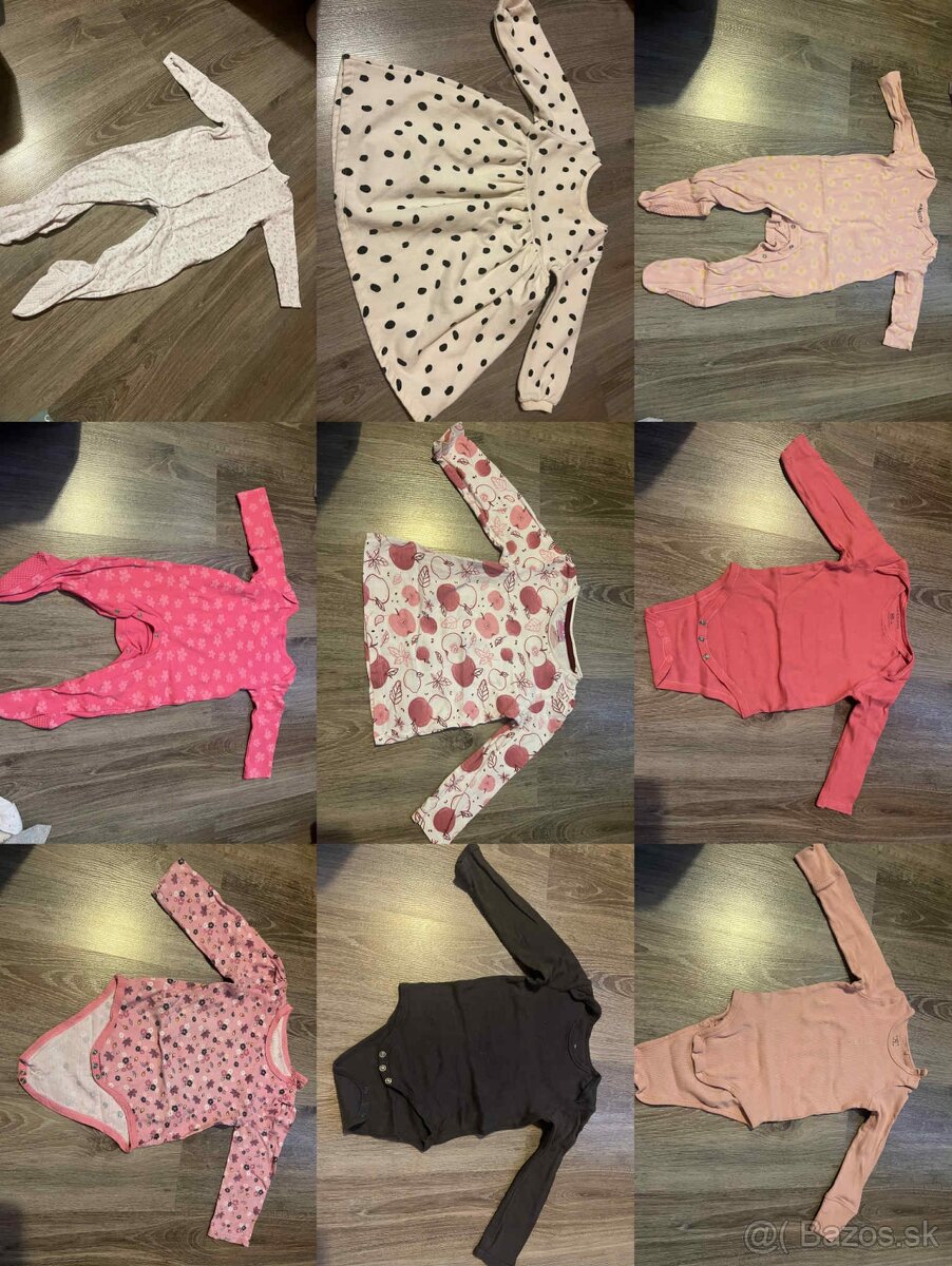 Predám balík oblečenia pre dievčatko 86 - 12 -18 mesiacov - 3