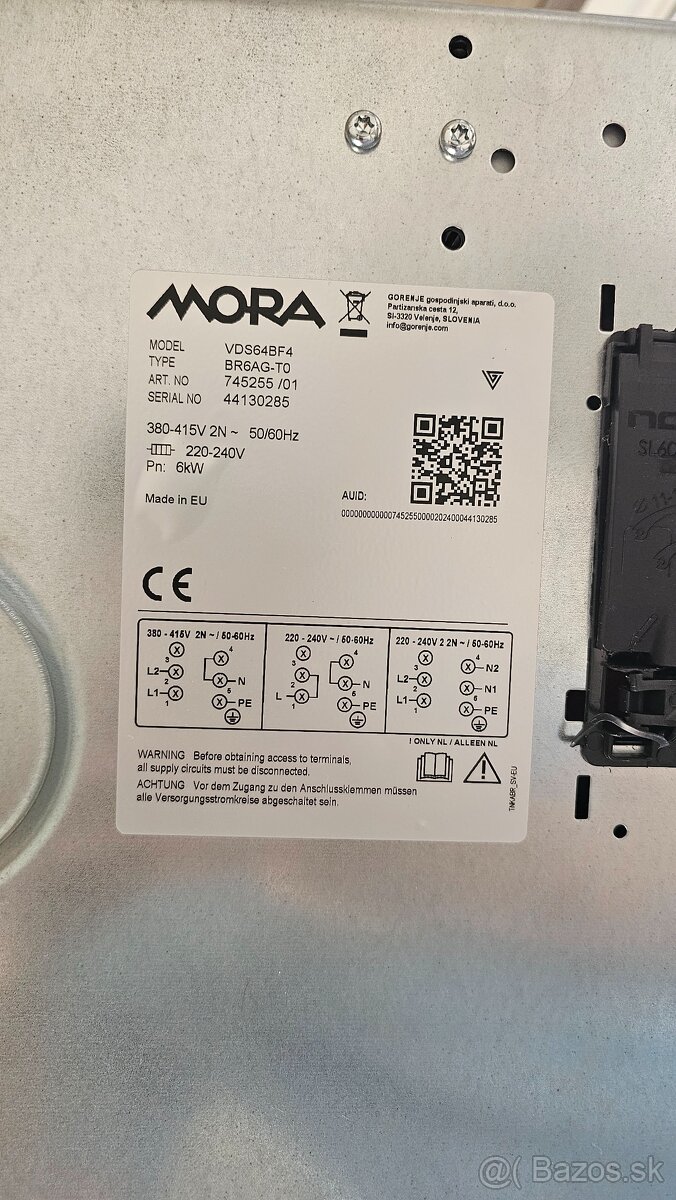 MORA sklokeramicka varná doska - 3