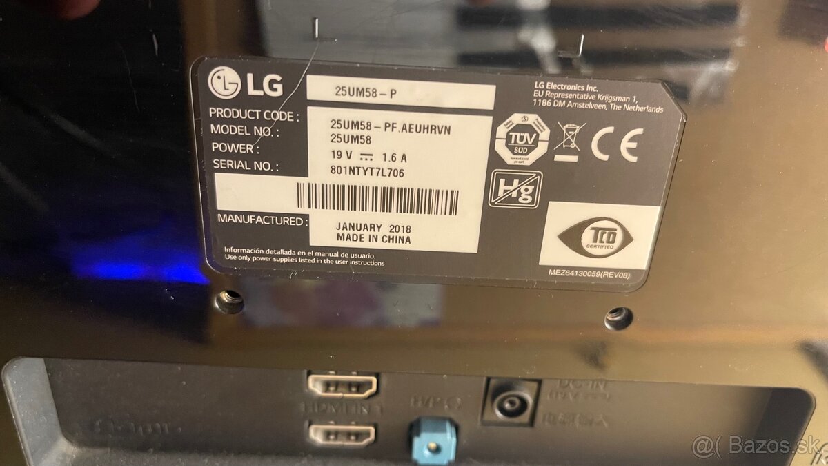 Monitor ultrawide LG 25UM58 - 3