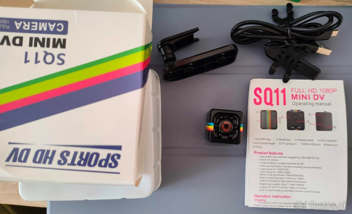 Sq11 Outdoor mini camera Dostupné - 3