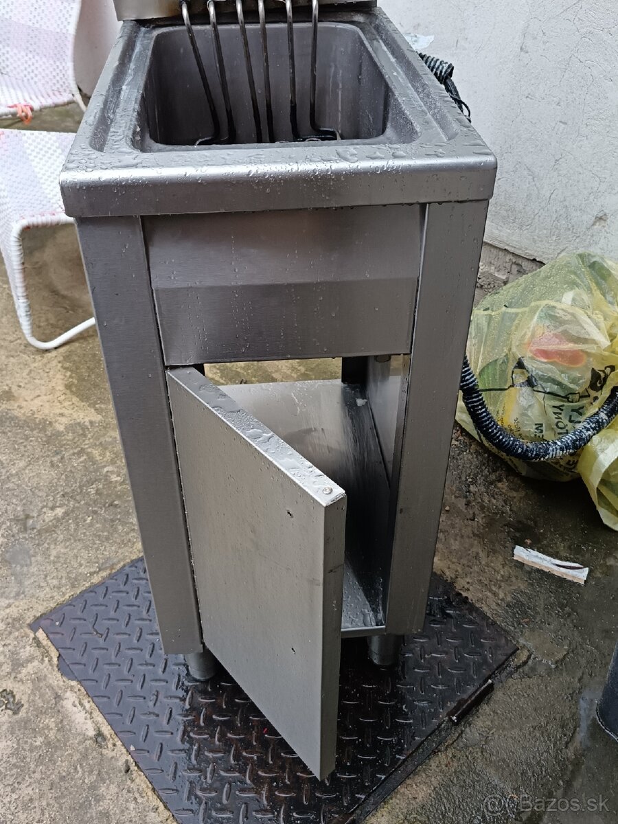 Friteza nerezova gastro 10 l - 3