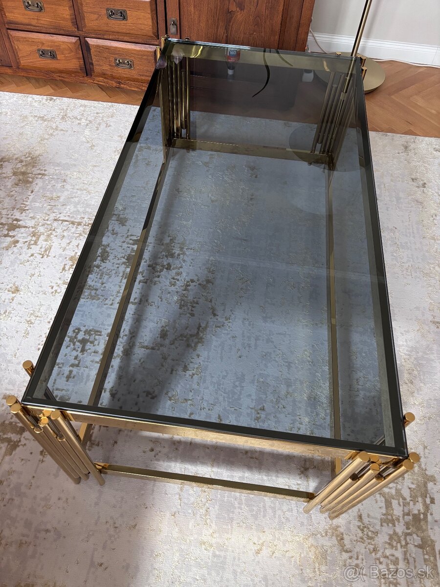 Konferenčný stolík - art deco - 3