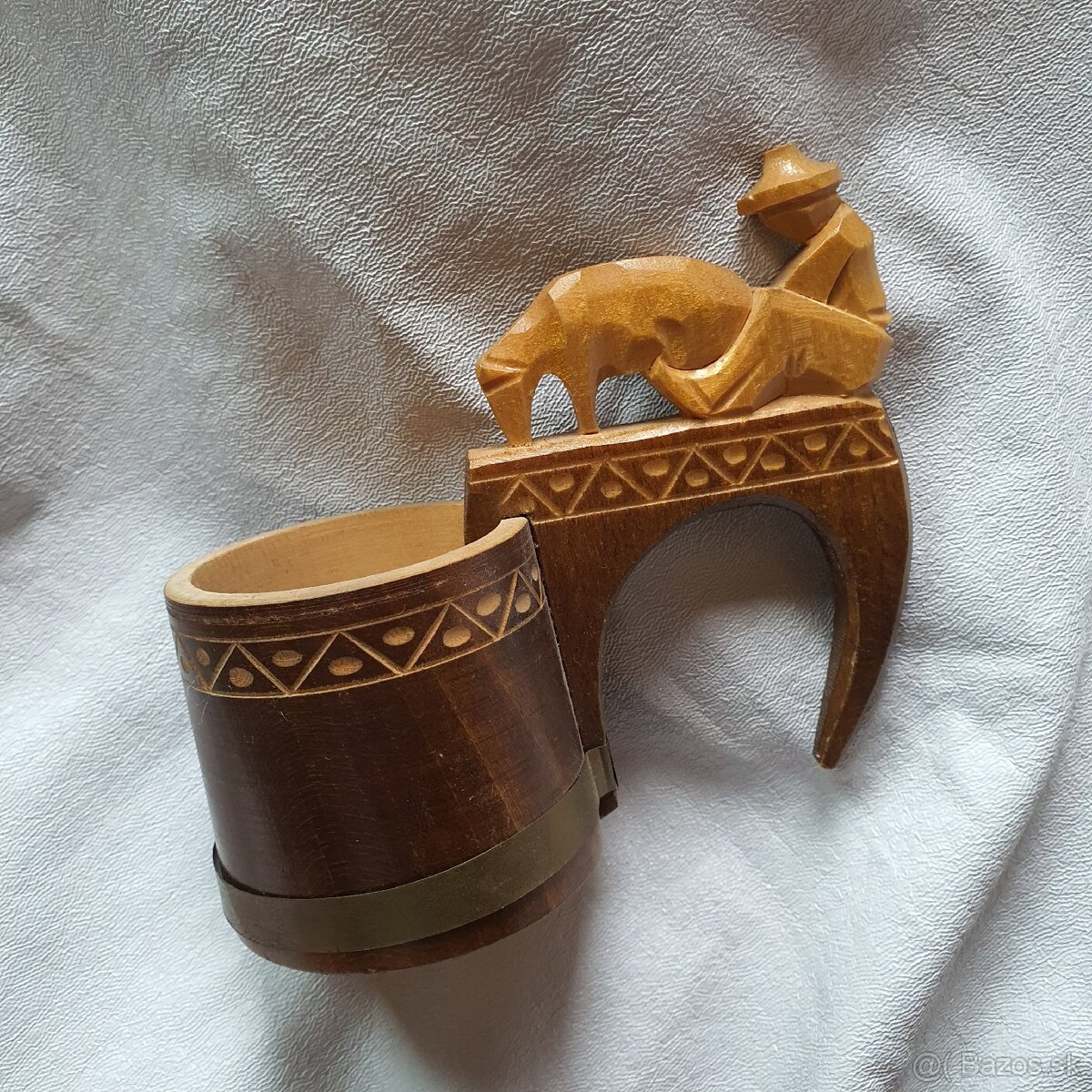 Ľudové starožitné drevené črpáky - 3