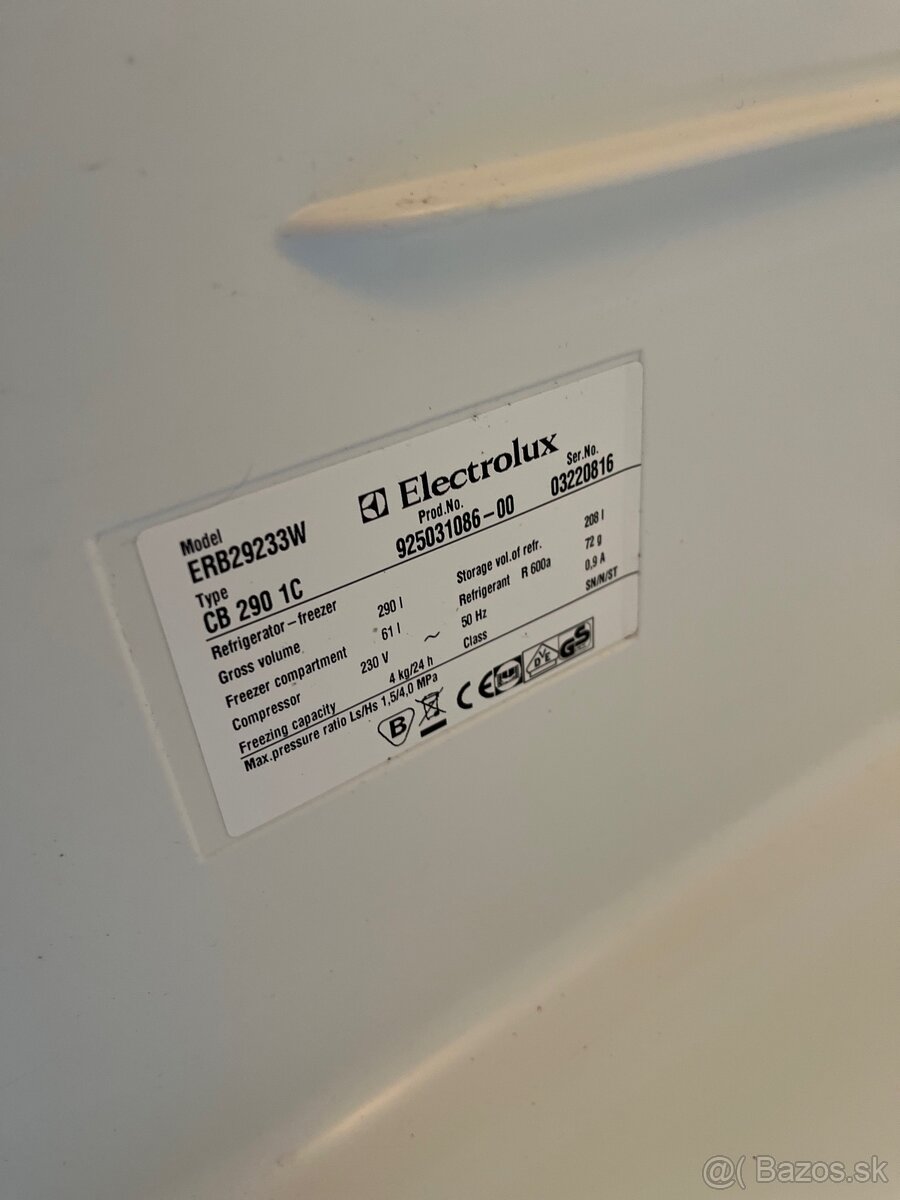 Predám chladničku Electrolux s mrazničkou - 3