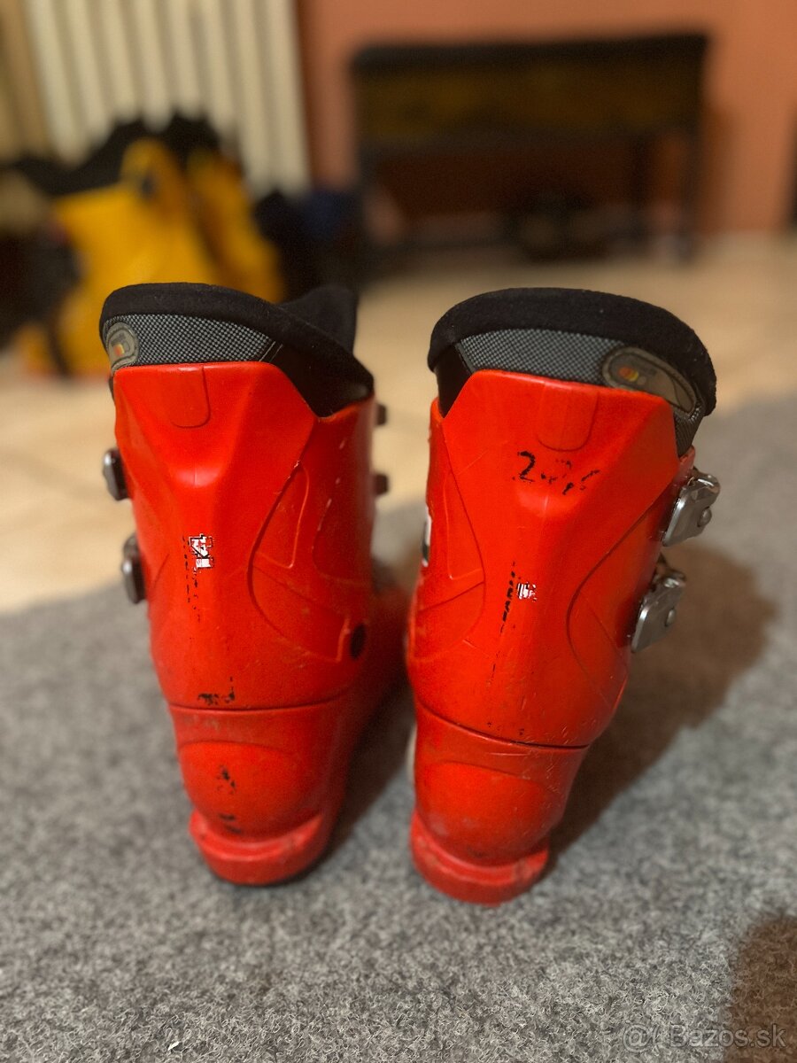Detské lyžiarky Salomon - červené - 3