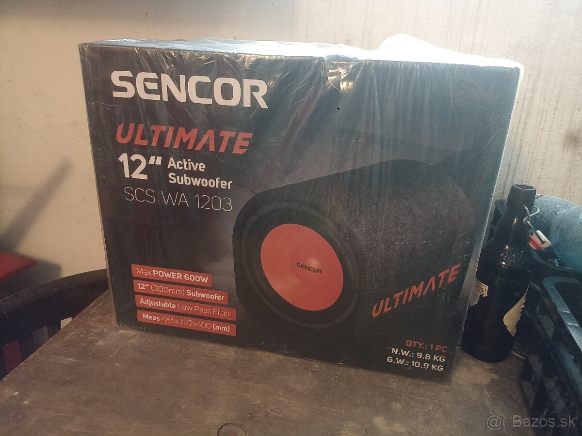 Aktívny subwoofer sencor ultimate scs wa1203 - 3