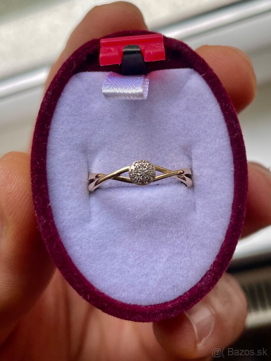 Zásnubný diamantový prsteň AMORA - 3