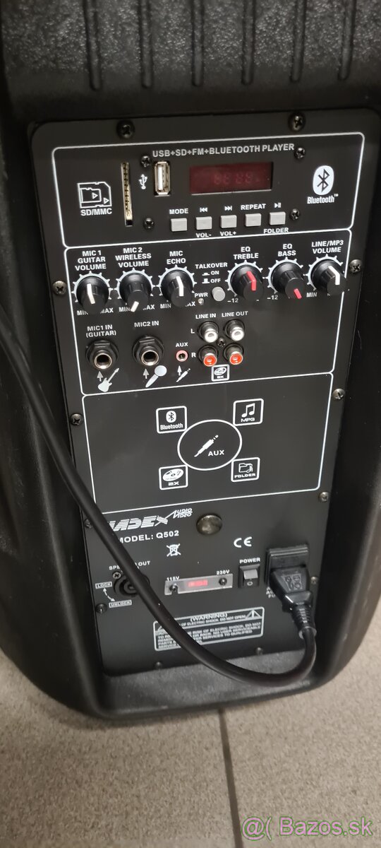 Predám aktívny reproduktor-odposluch Hadex Q502 - 3