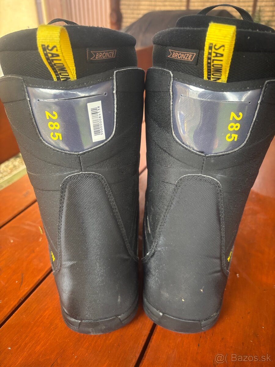 Predám snowboardovú obuv Salomon 28,5 - 3