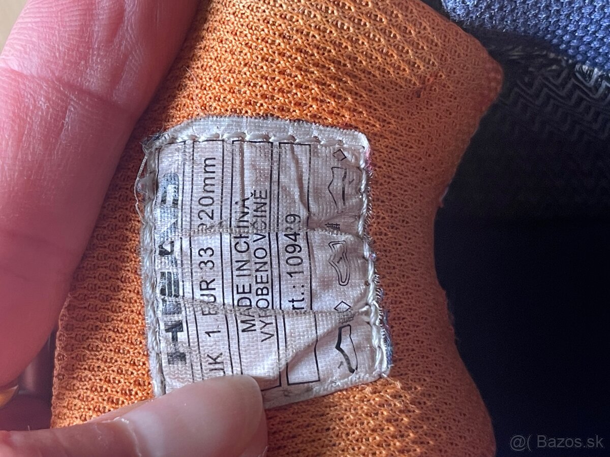 Head detske topanky v.EU 33 /220 mm - 3